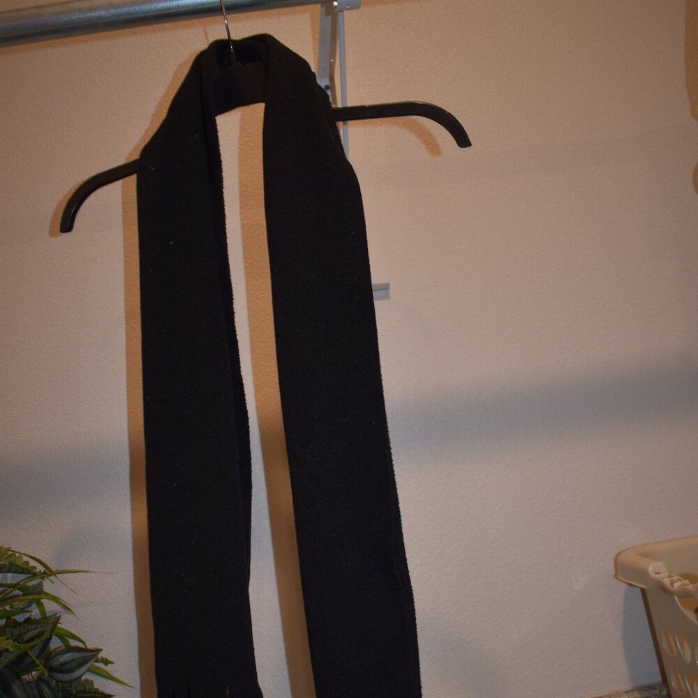 Black Descours Paris Polyester Scarf